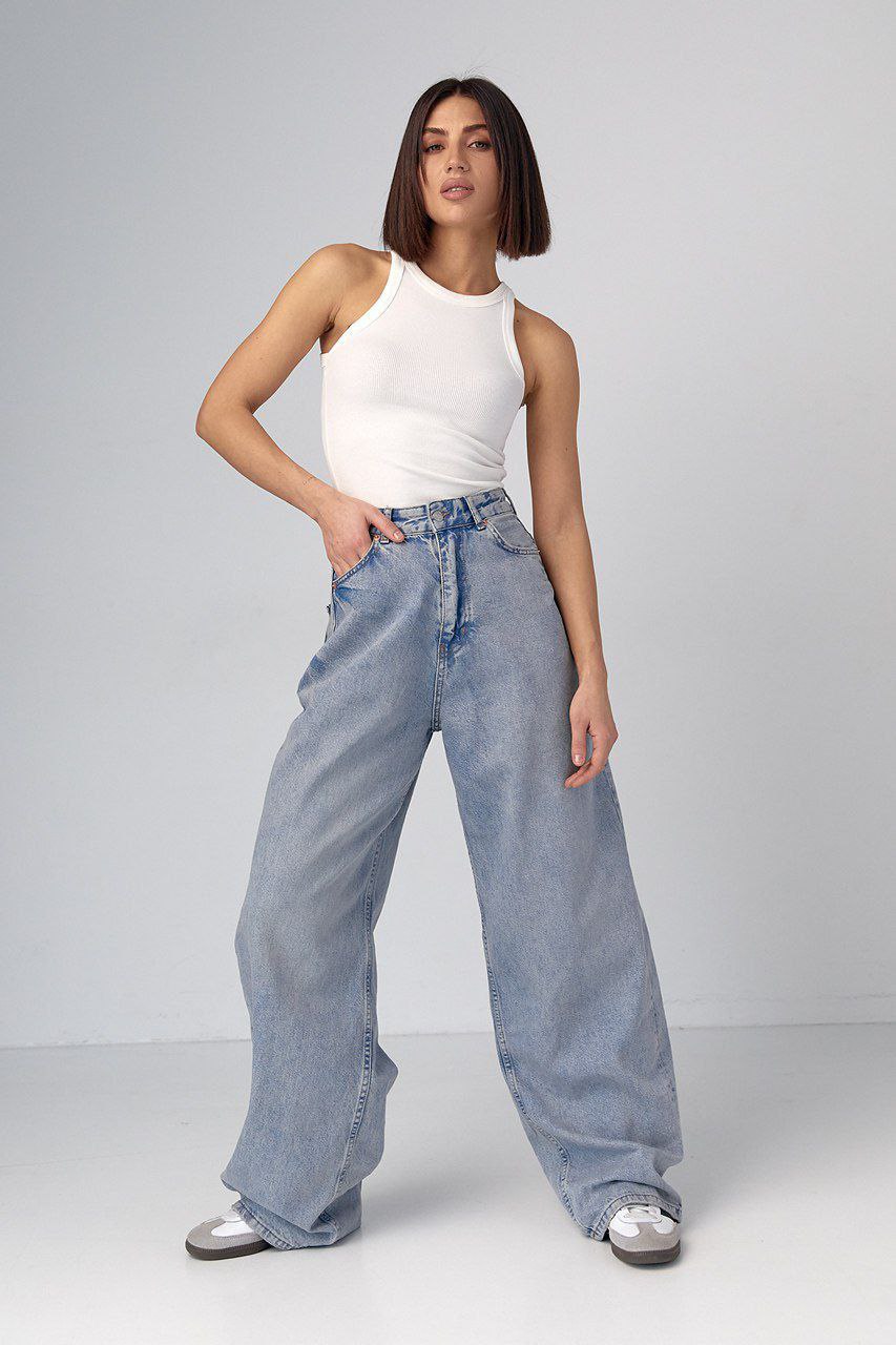Жіночі широкі джинси wide-leg